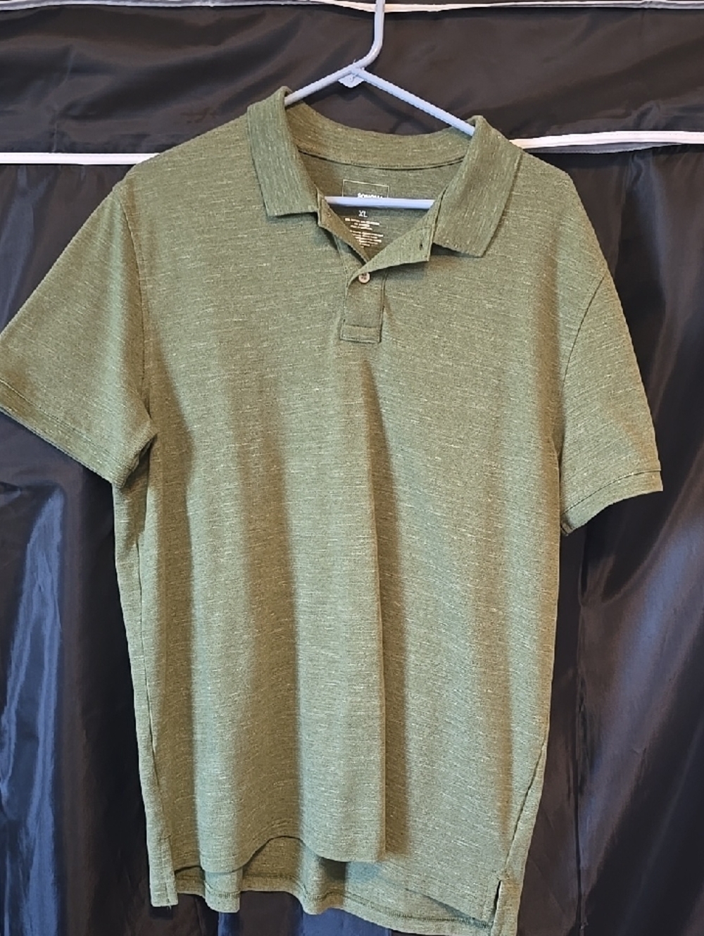 Sonoma Olive Heather Polo Shirt - Short Sleeve